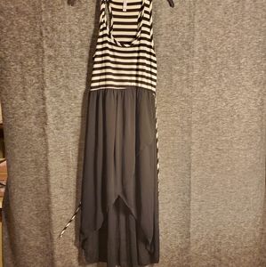 👀Large Black n White summer dress